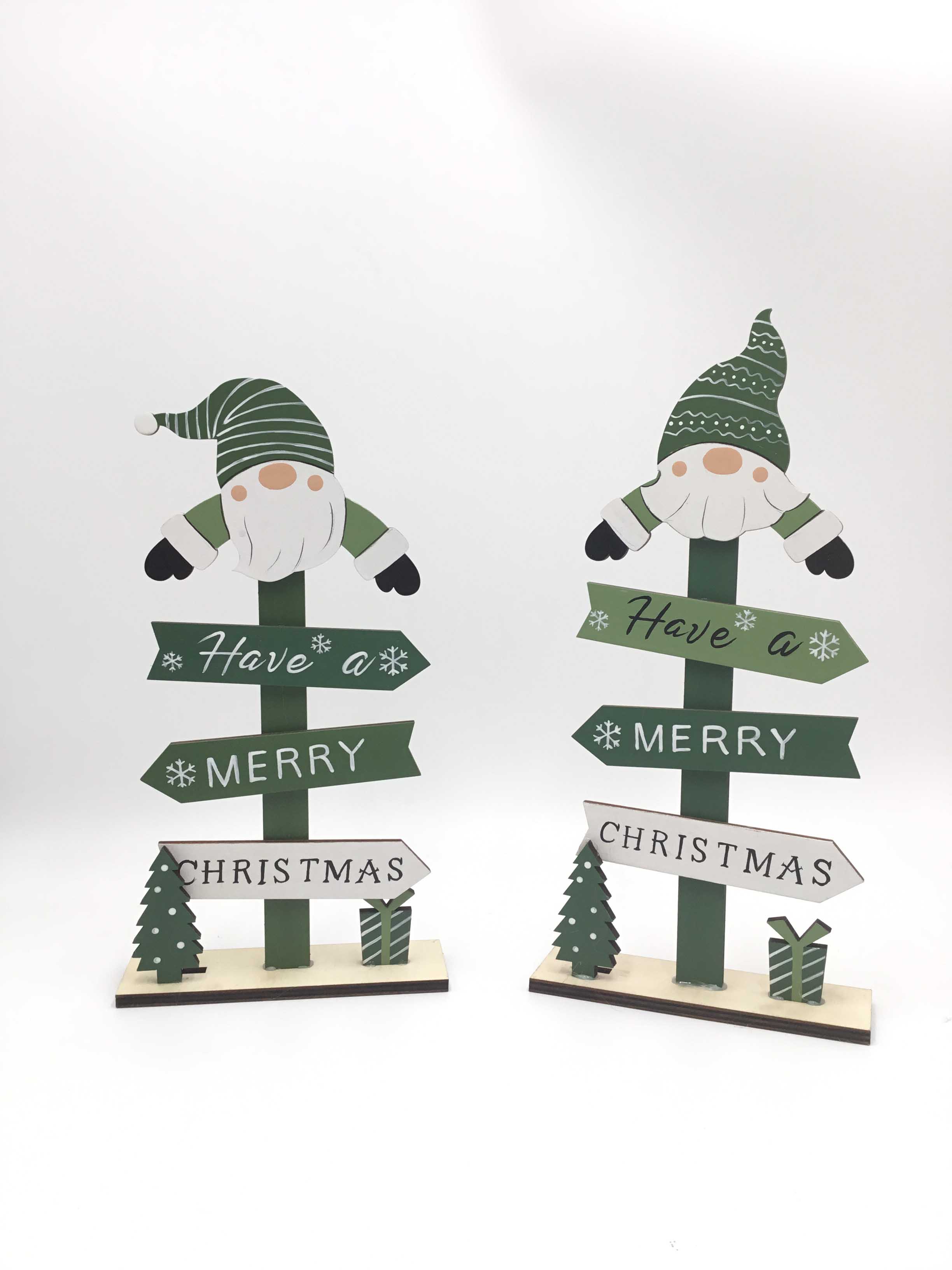 23LV002 wooden christmas decoration XMAS ornament