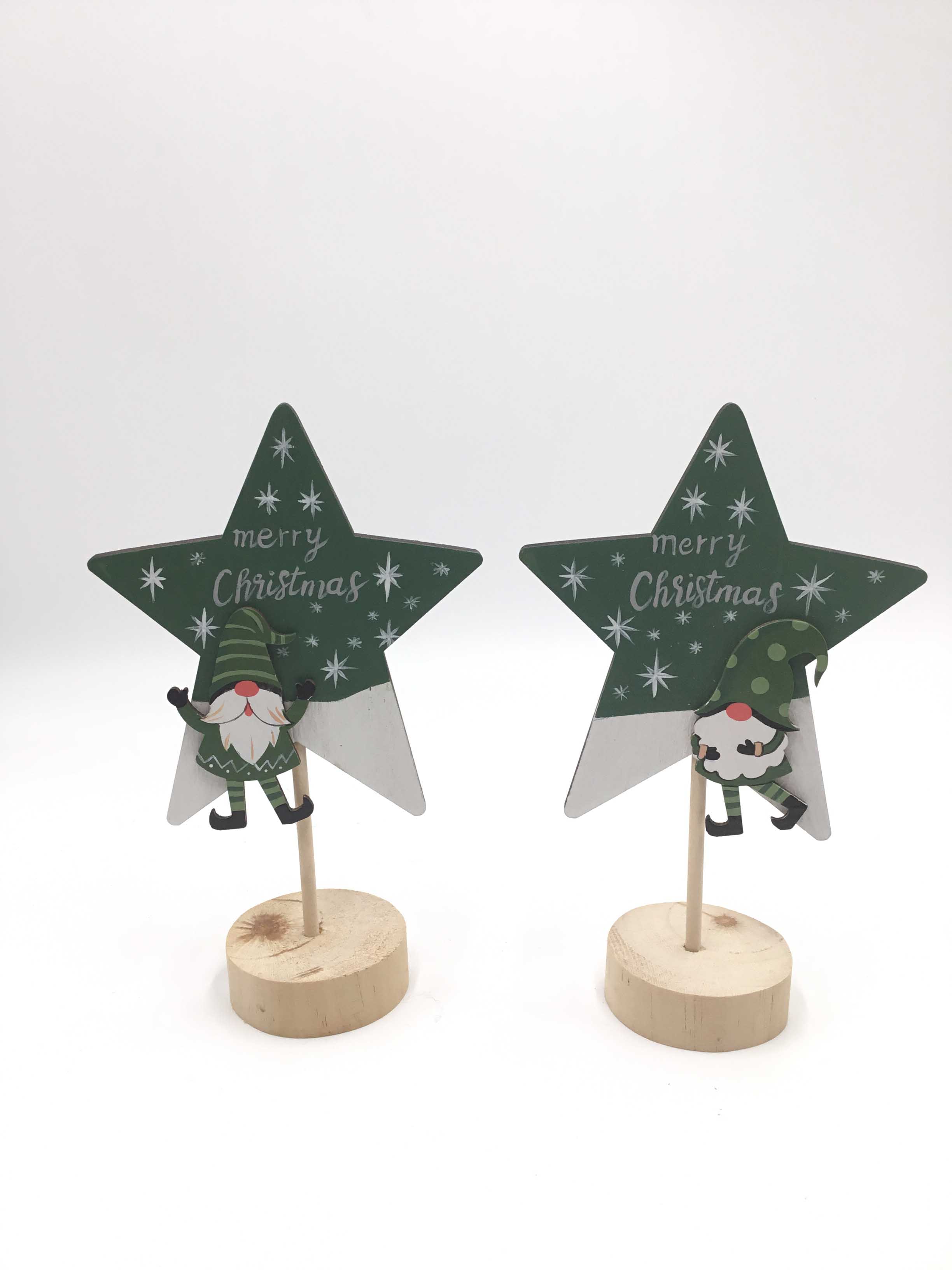 23LV007 Santa Desktop Christmas Tree Model, Ornament  Holiday Home Decoration